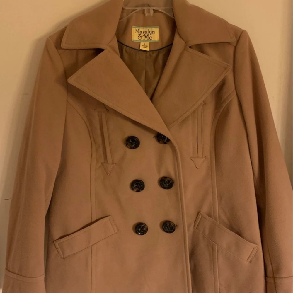 Maralyn & Me Pea Coat Style Jacket